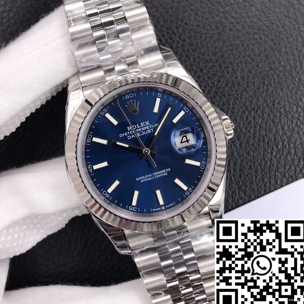 Blue VS Rolex Factory M126334-0002 Datejust Dial 1223